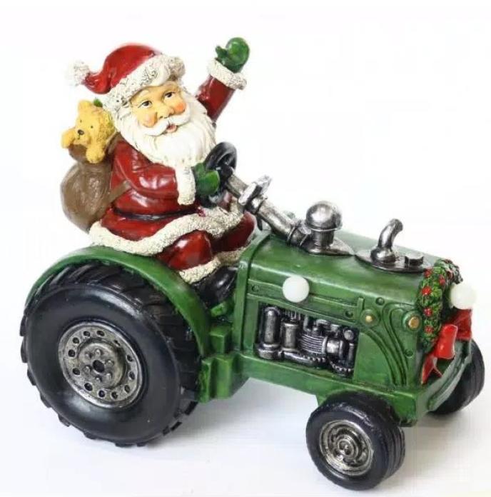content/products/Alpine™ Santa on Tractor with Color Changing LED Lights