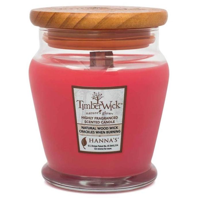 TimberWick™ Cranberry Mandarin Candle