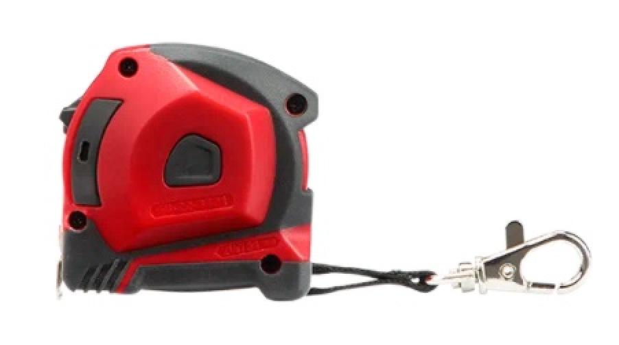 Milwaukee 10ft / 3m Keychain Tape Measure with LED Back View