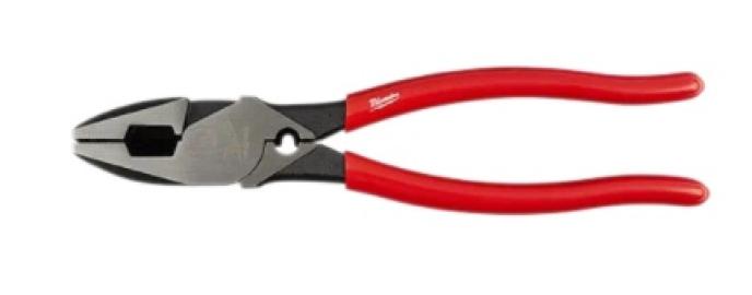 Milwaukee High-Leverage Lineman's Pliers with Crimper