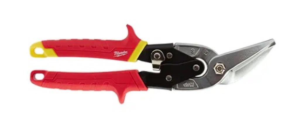 Milwaukee Straight Cutting Offset Aviation Snips Right View