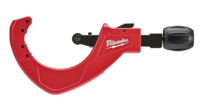 Milwaukee 3 1/2 Inch Quick Adjust Copper Tubing Cutter Full Side View