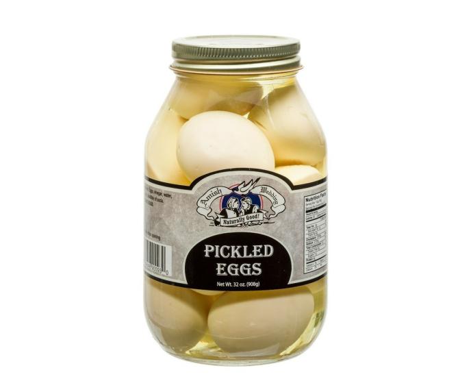 Troyer Amish Wedding Pickled Eggs