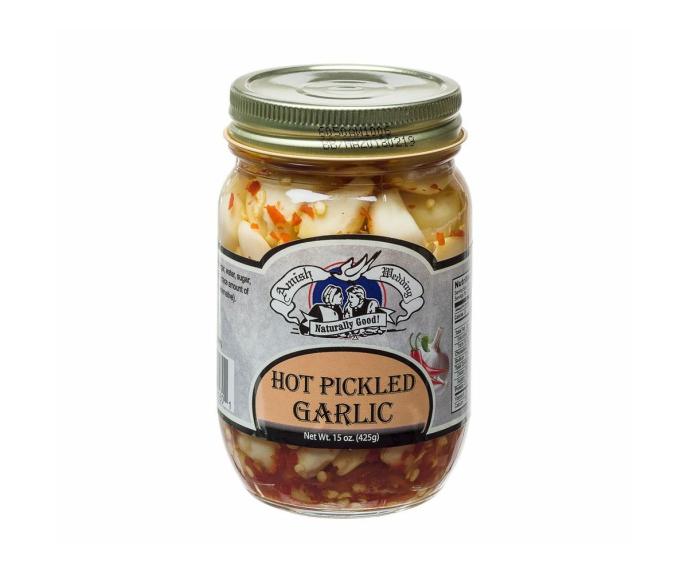 Troyer Amish Wedding Hot Pickled Garlic