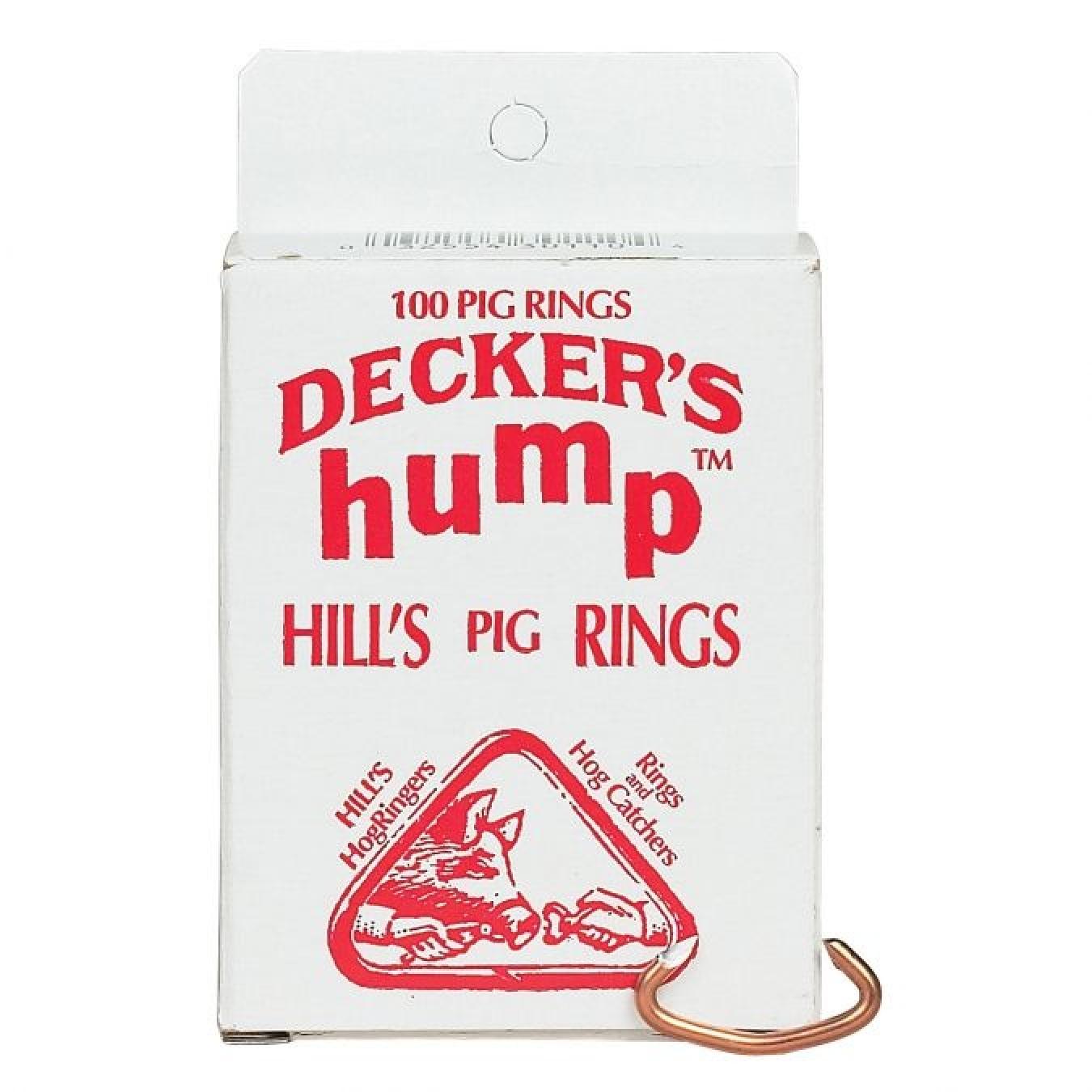 Decker's Hump™ Hill's #1 Pig Rings