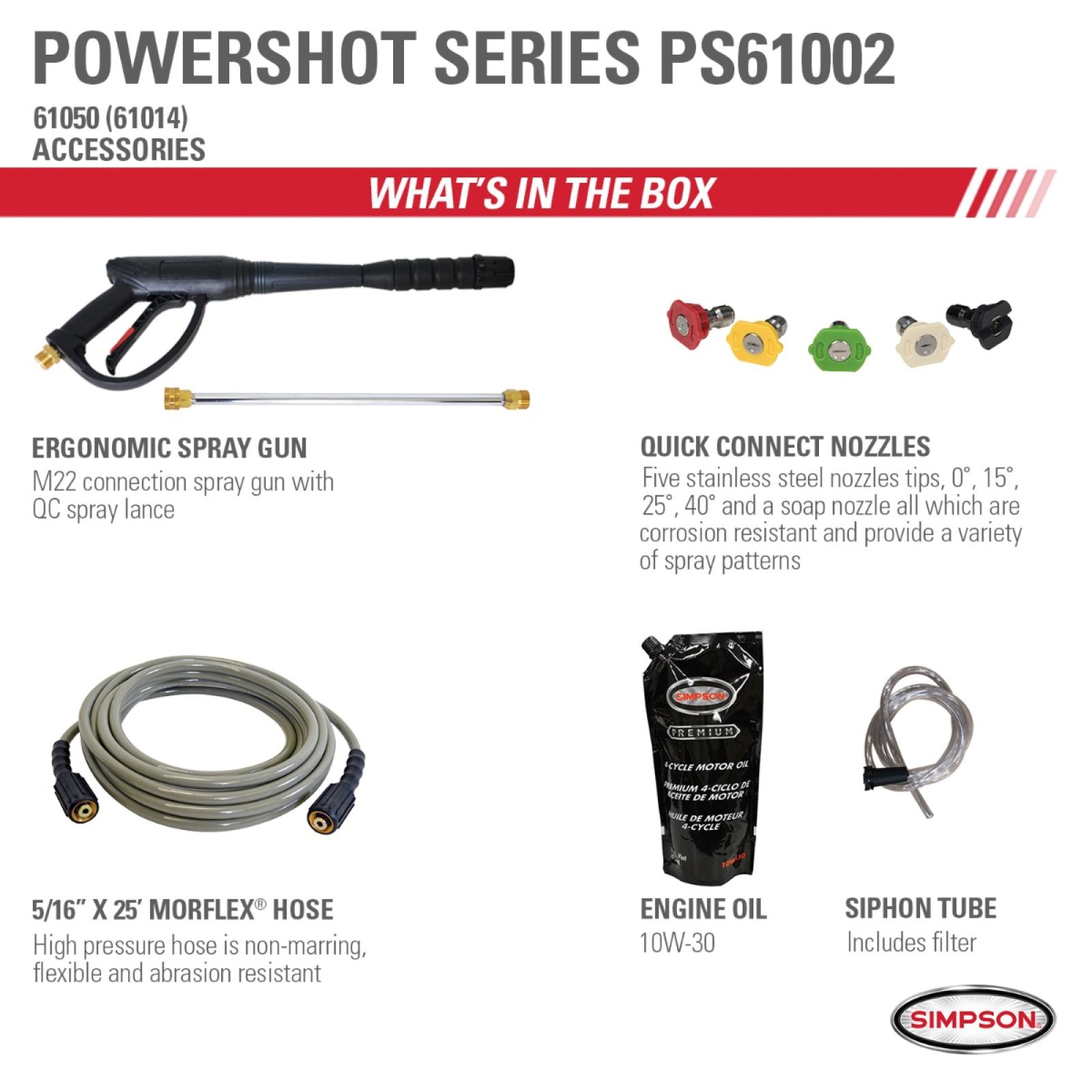 Simpson PowerShot PS61002 Pressure Washer