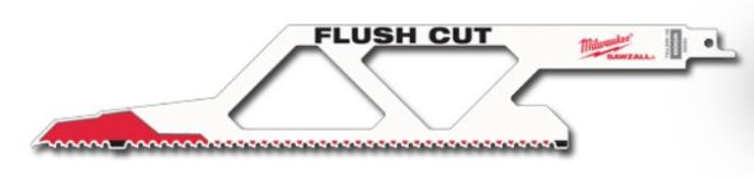 Milwaukee SAWZALL Flush Cut Blade - 1 PK