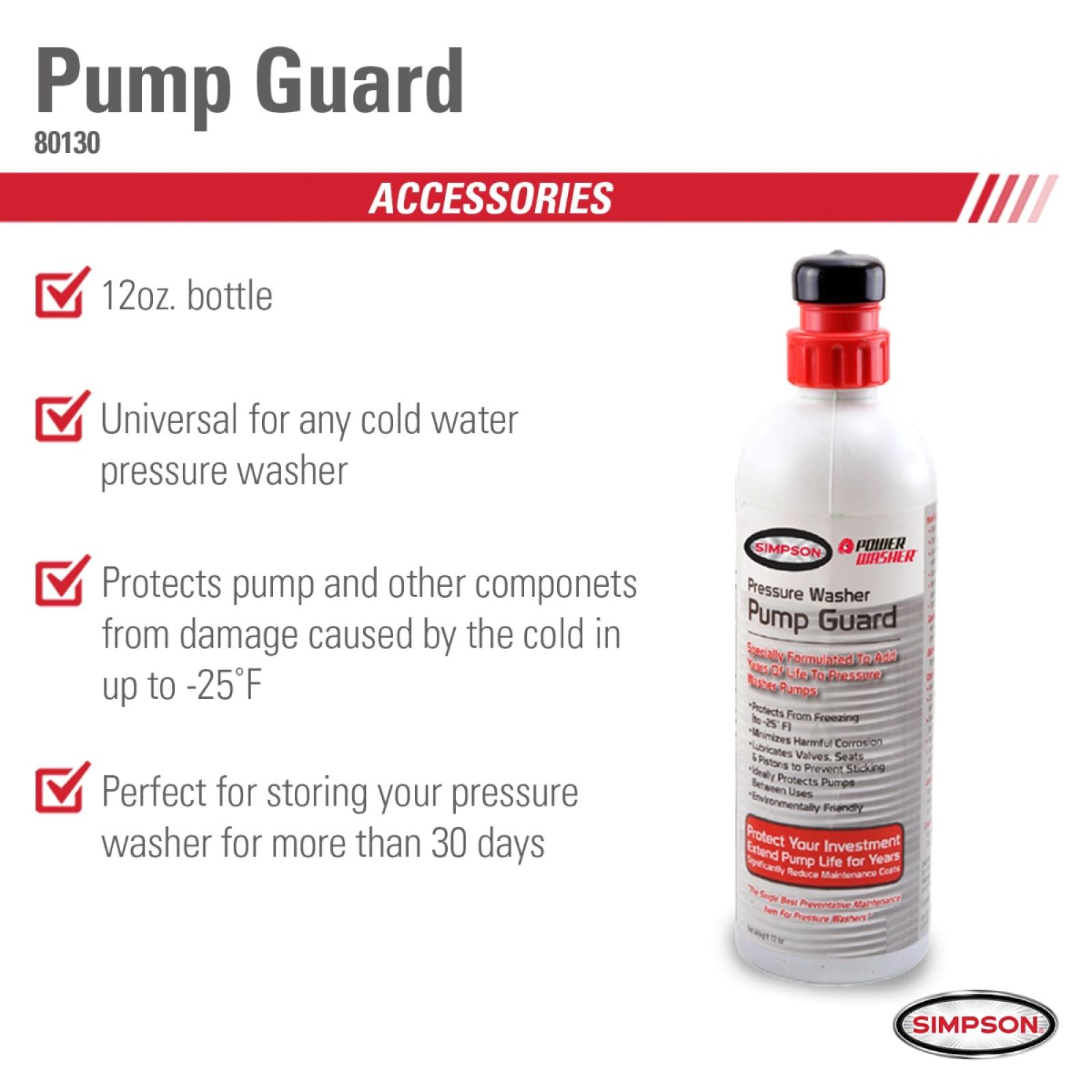 Simpson Pressure Washer Pump Guard