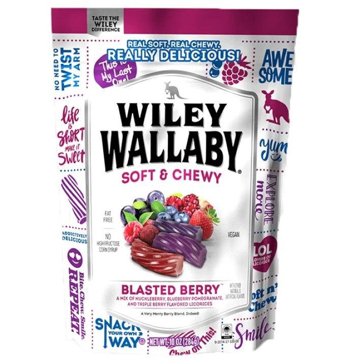 Wiley Wallaby Blasted Berry Licorice