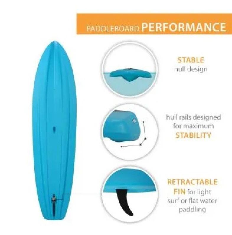 Lifetime Amped 110 Stand-up Paddleboard (Paddle Included)