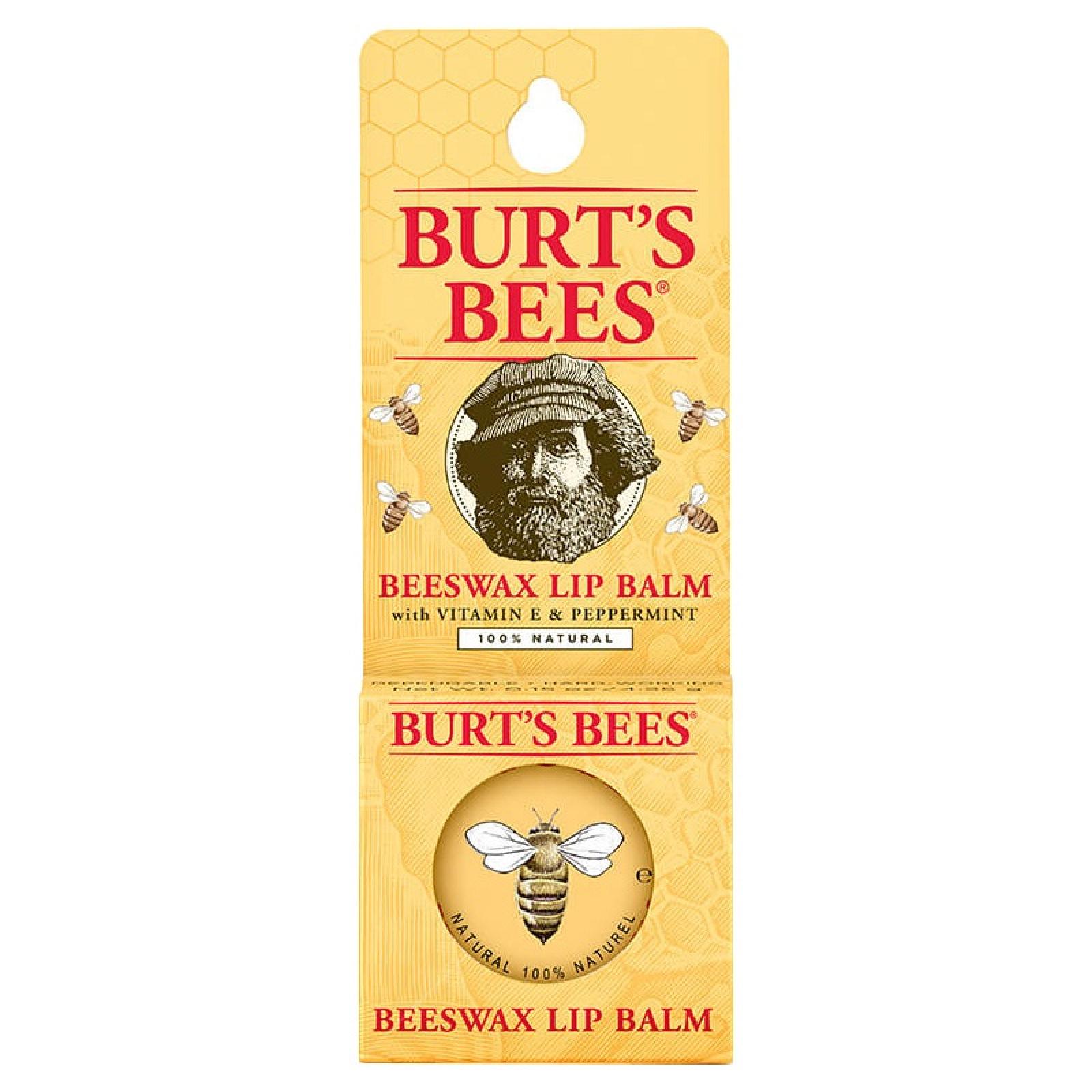 Burt's Bees Beeswax Lip Balm Tin