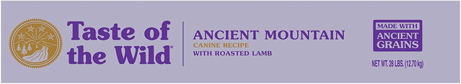 Taste of the Wild Ancient Mountain with Roasted Lamb and Ancient Grains