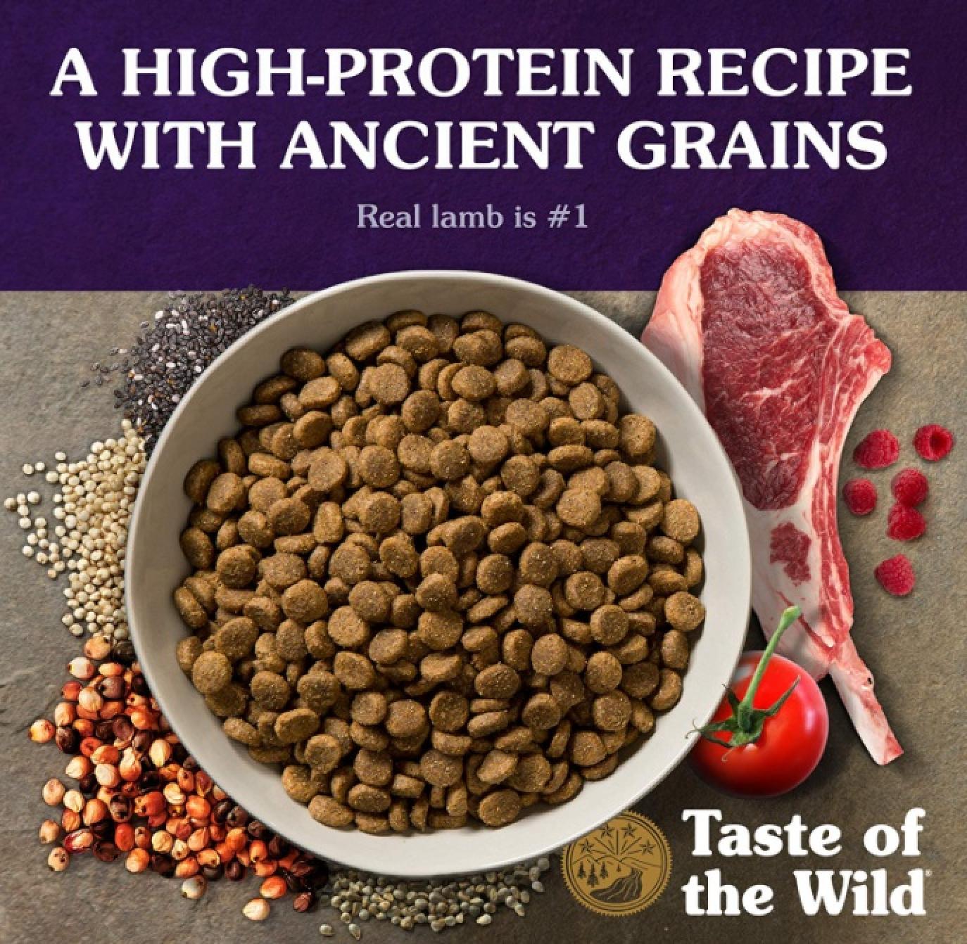 Taste of the Wild Ancient Mountain with Roasted Lamb and Ancient Grains