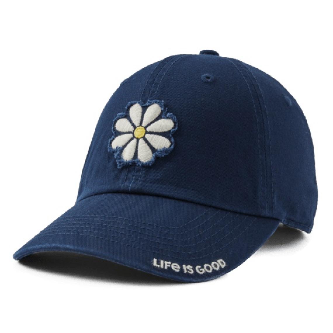 Life Is Good Daisy Tattered Chill Cap