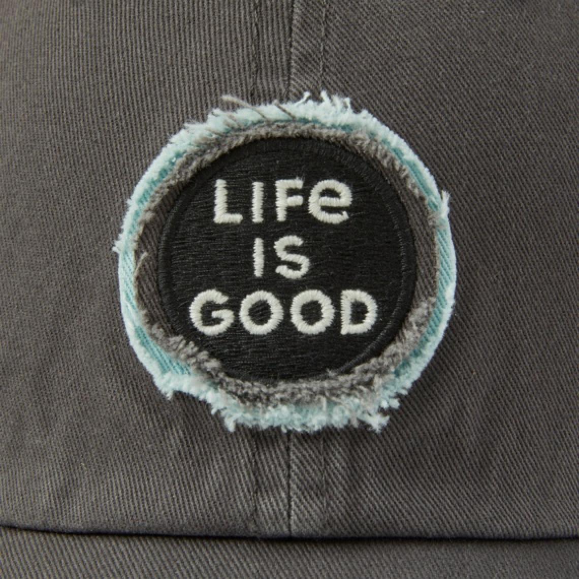 Life Is Good Coin Tattered Chill Cap