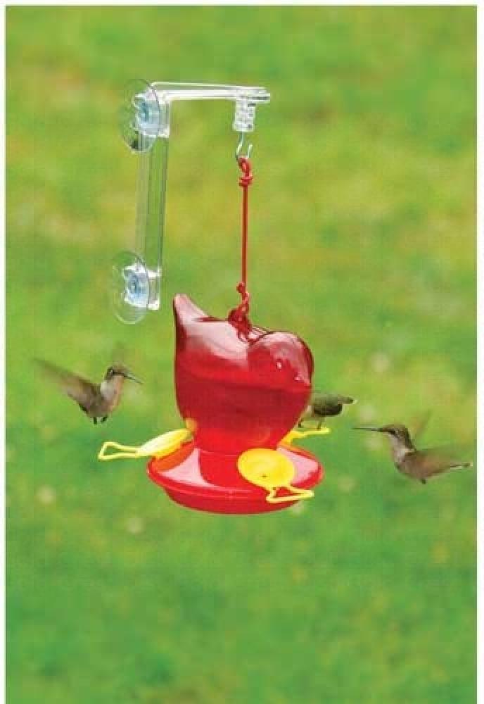 Songbird Essentials Red Bird Hummingbird Feeder