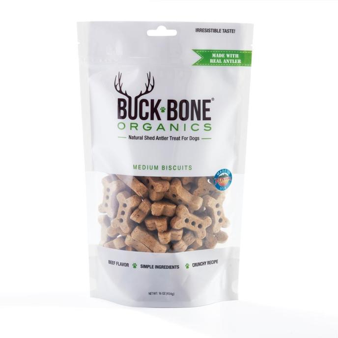 Buck Bone Antler Dog Biscuits