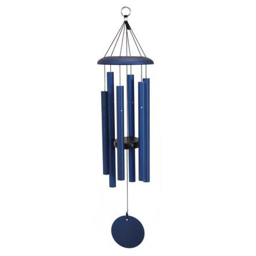 Wind River Corinthian Wind Chimes 30 inch Midnight Blue