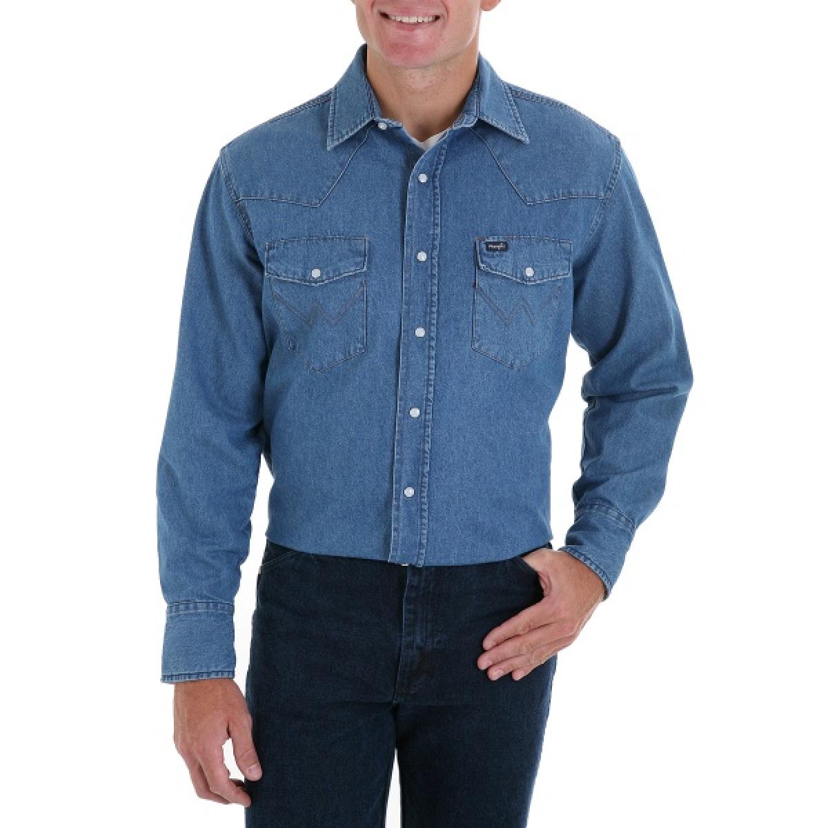 Wrangler® Cowboy Cut® Men's Long Sleeve Shirt