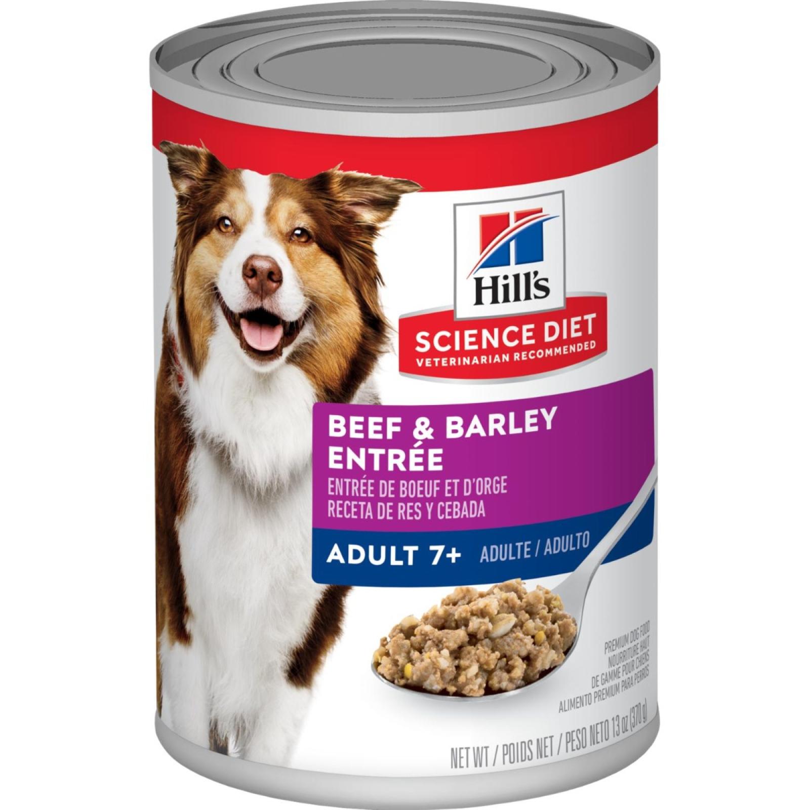 Hill's Science Diet Adult 7+ Beef & Barley Entree