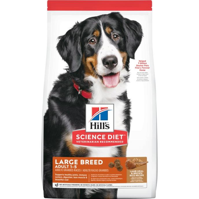 Hill's Science Diet Large Breed Lamb Meal & Brown Rice
