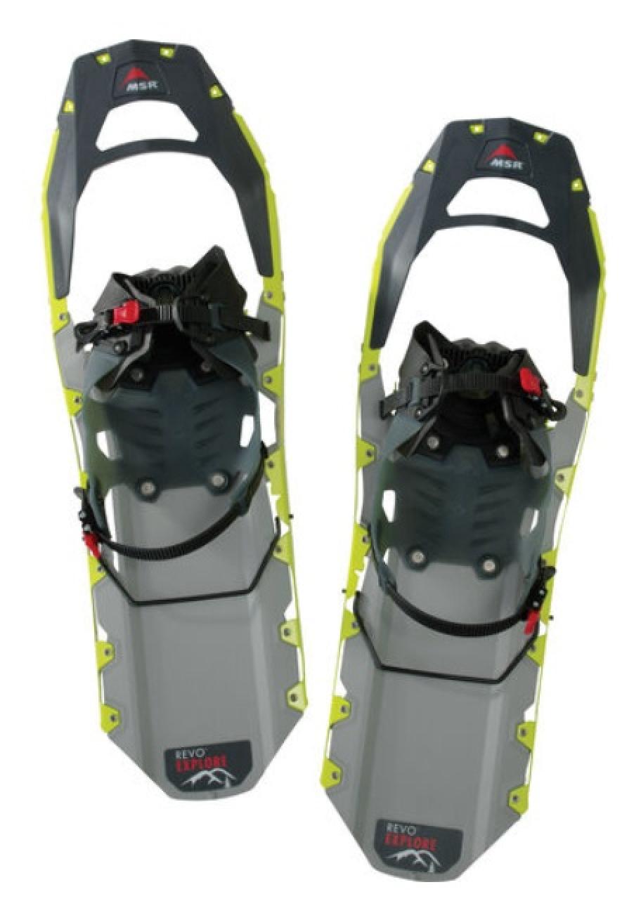 Download MSR Men's Revo Explore 25 Inch Snowshoes Chartreuse