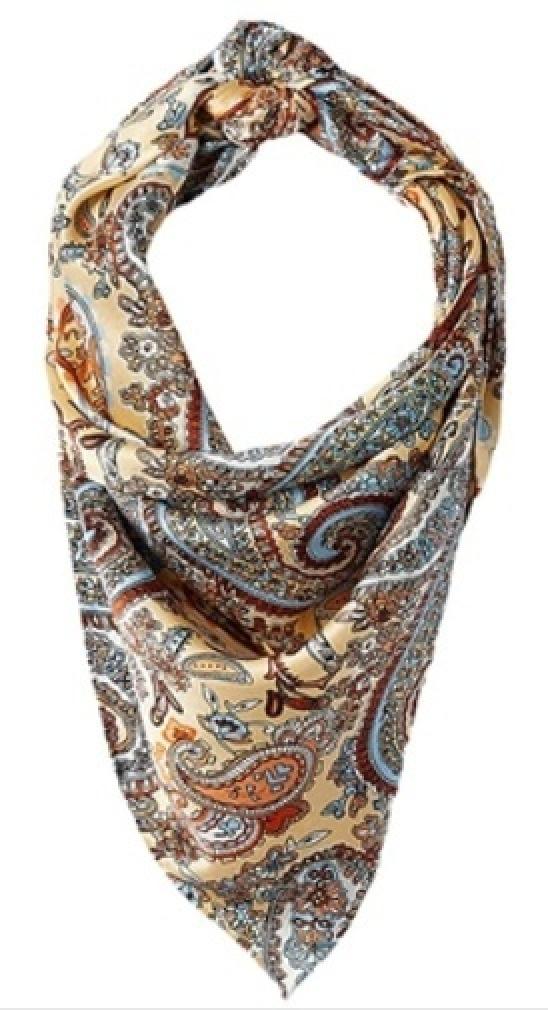 M&F Western Products Paisley Wild Rags Tan