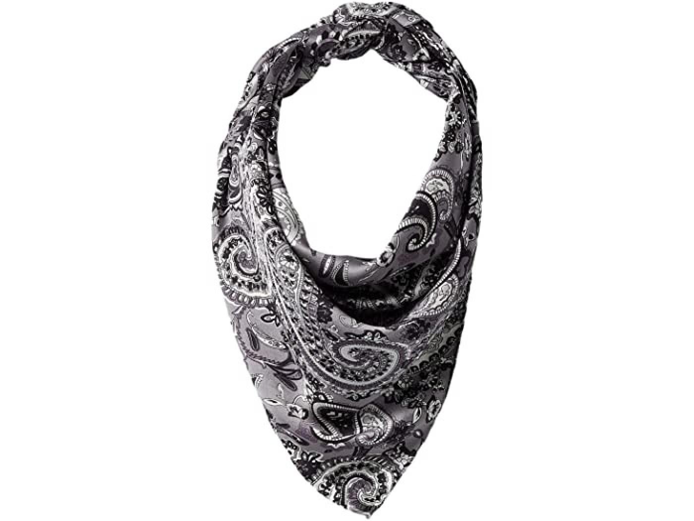 M&F Western Products Paisley Wild Rags Gray
