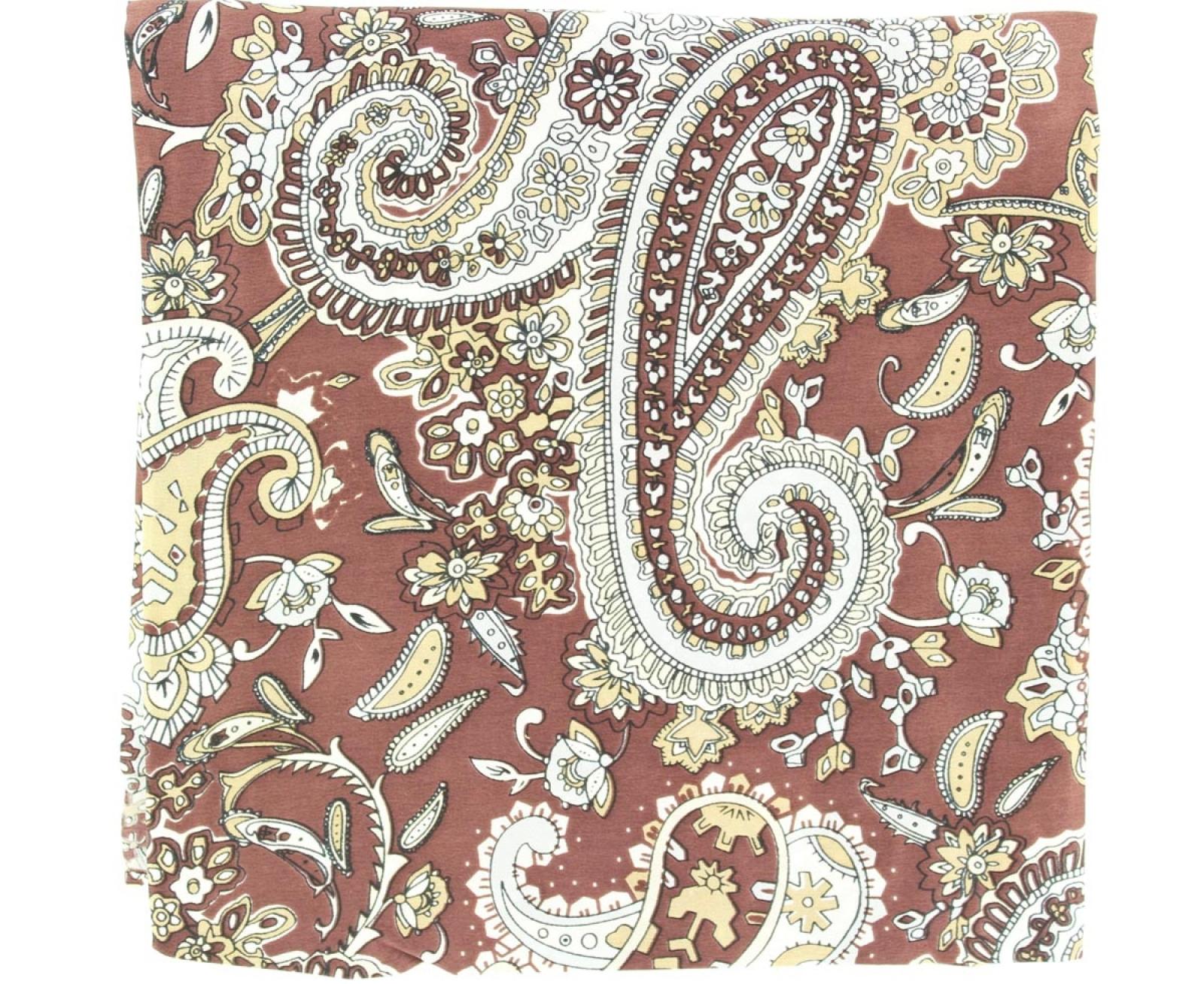 M&F Western Products Paisley Wild Rags Brown