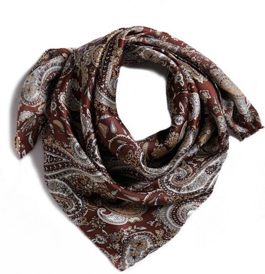 M&F Western Products Paisley Wild Rags Brown