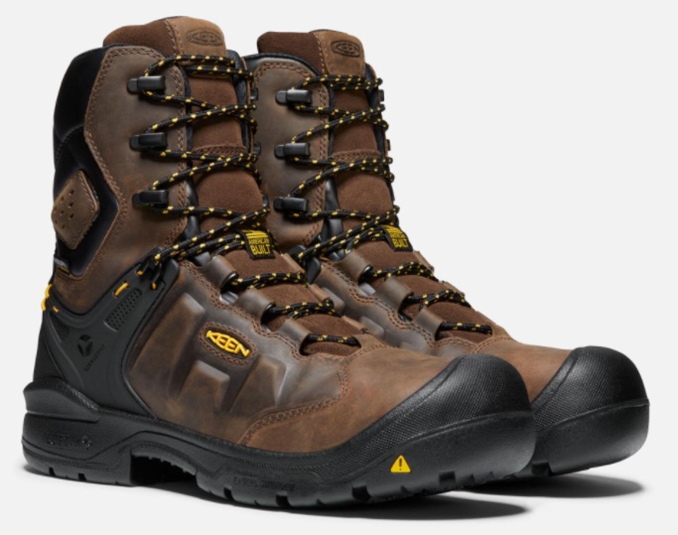 Keen Men's Dover 8" Waterproof Boot (Carbon-Fiber Toe)