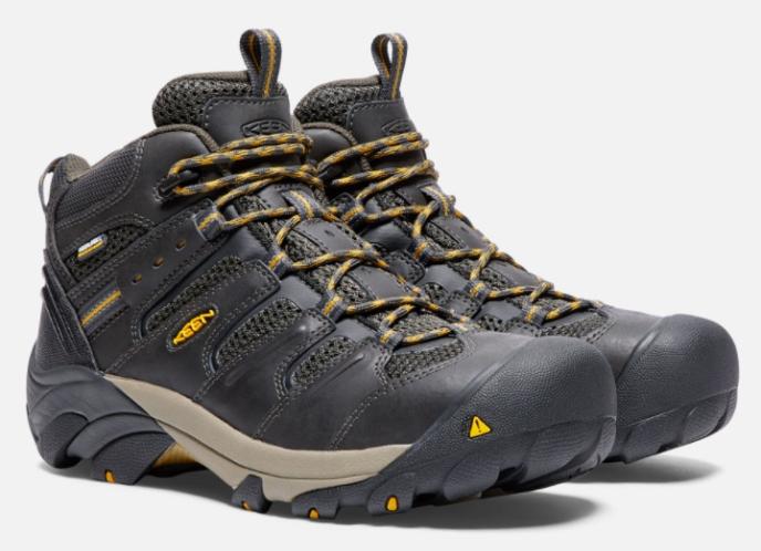 Keen Men's Lansing Mid Waterproof (Steel Toe)