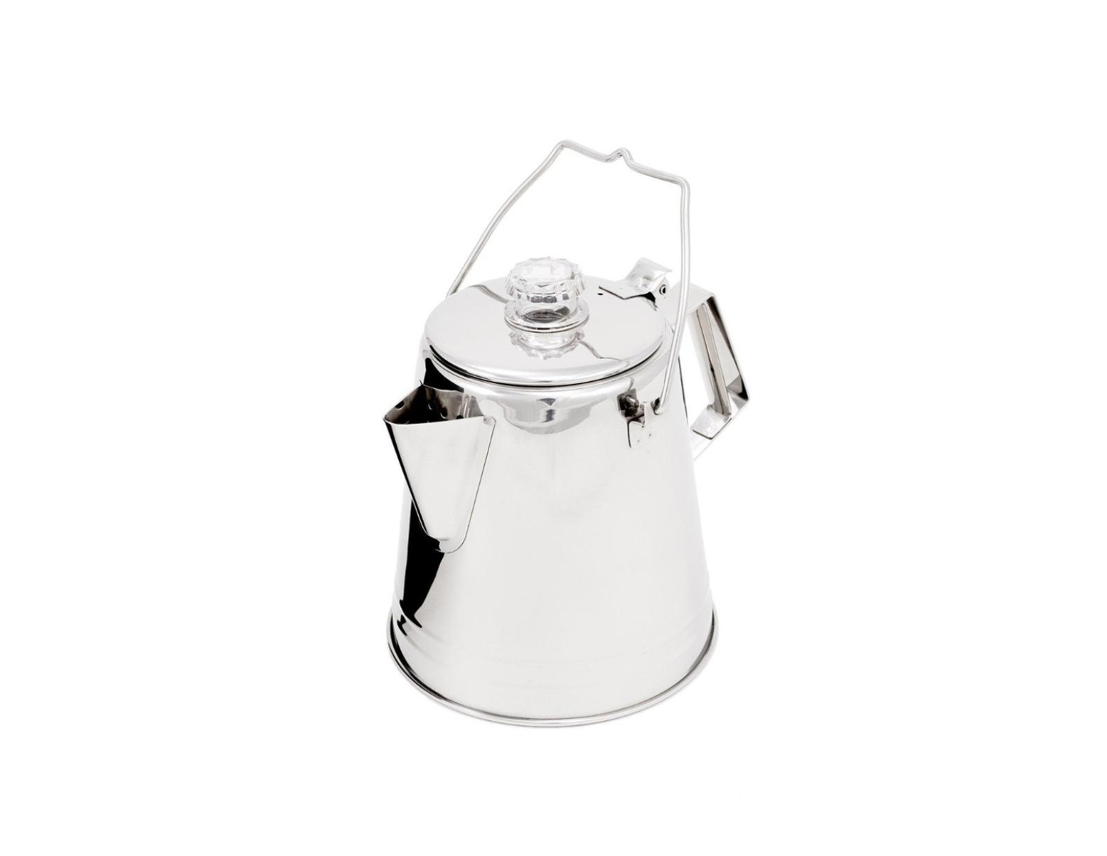 GSI Outdoors Glacier Stainless Coffee Percolator