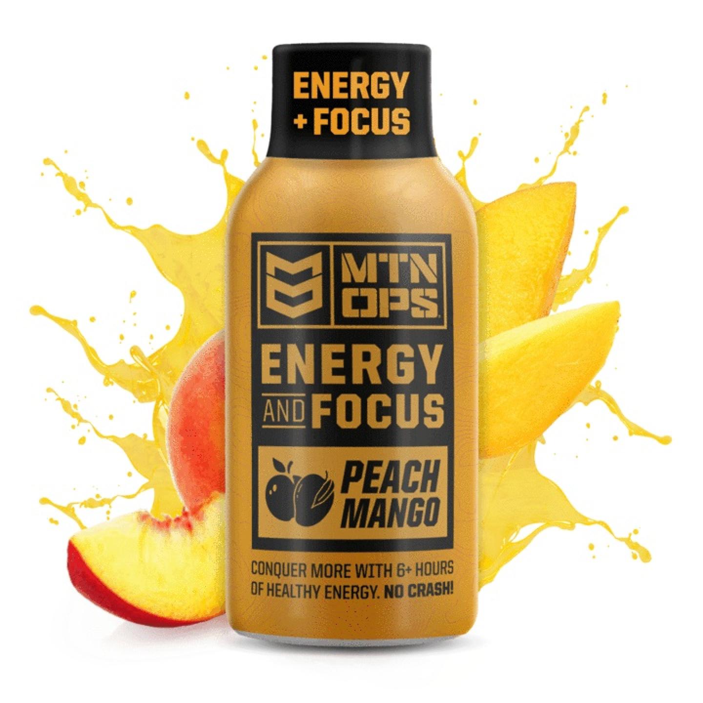 MTN OPS Energy Shot Peach Mango