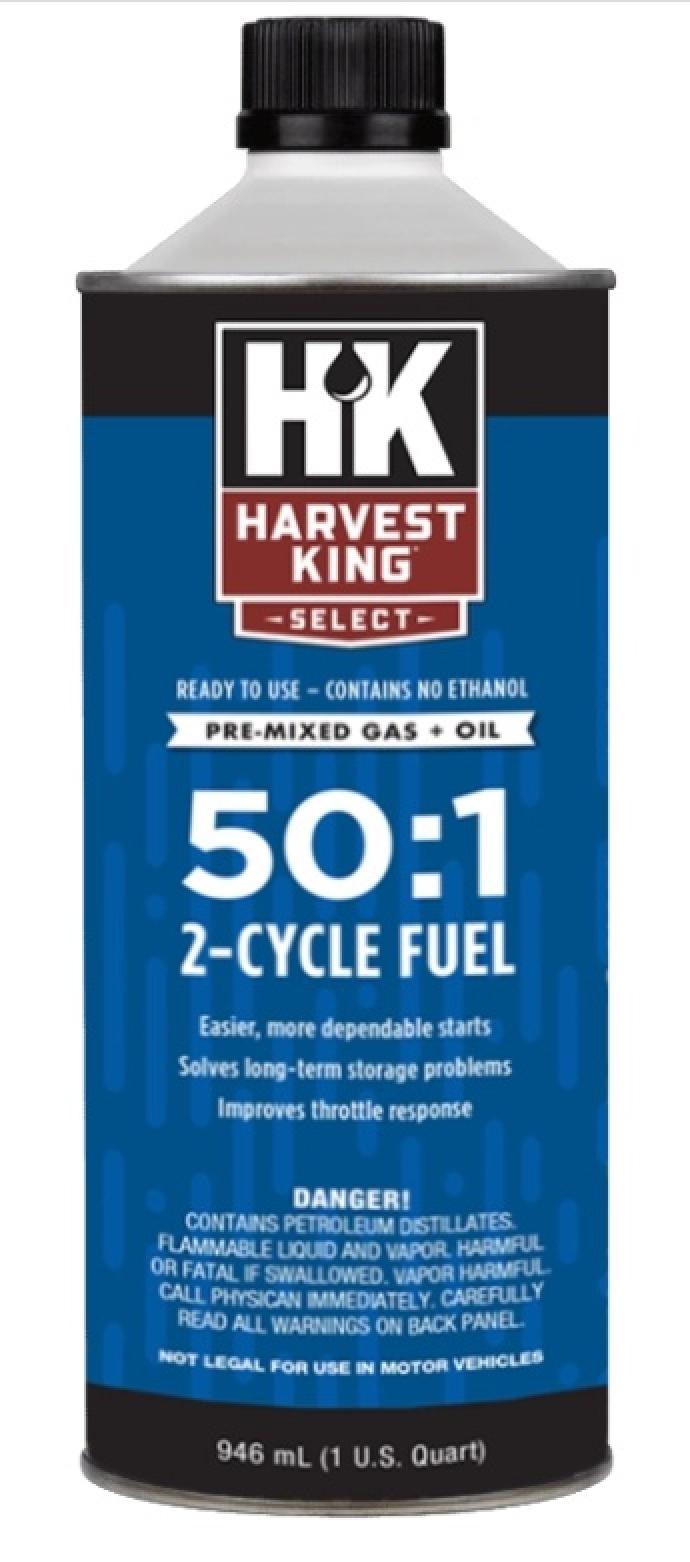 Harvest King 50:1 Pre-Mixed 2 Cycle Fuel