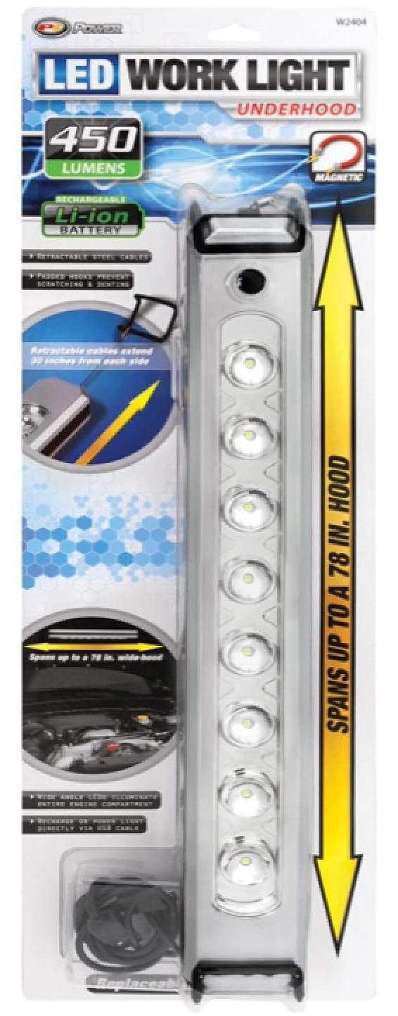 Performance Tool 500 Lumen LED Rechargeable Underhood Work Light