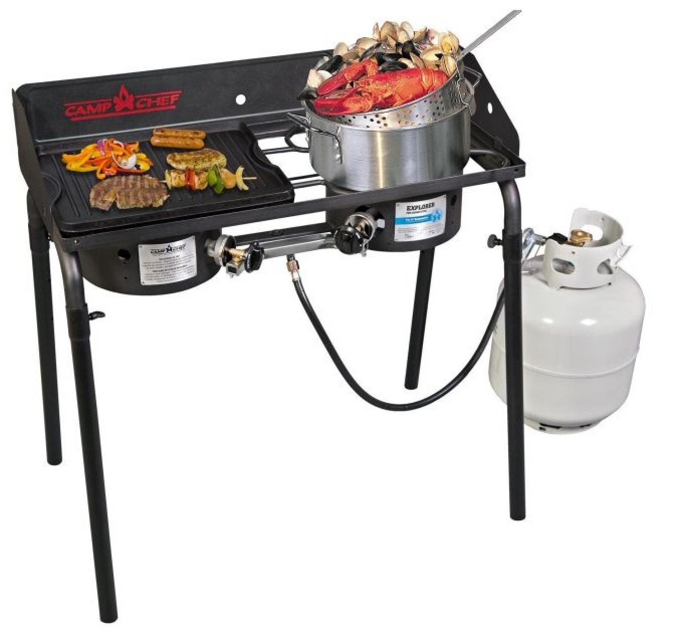 Camp Chef Explorer Two-Burner Cooking System