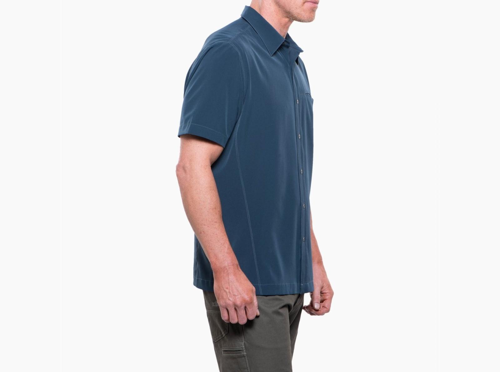 KÜHL Men's RENEGADE™ Short Sleeve Shirt Pirate Blue