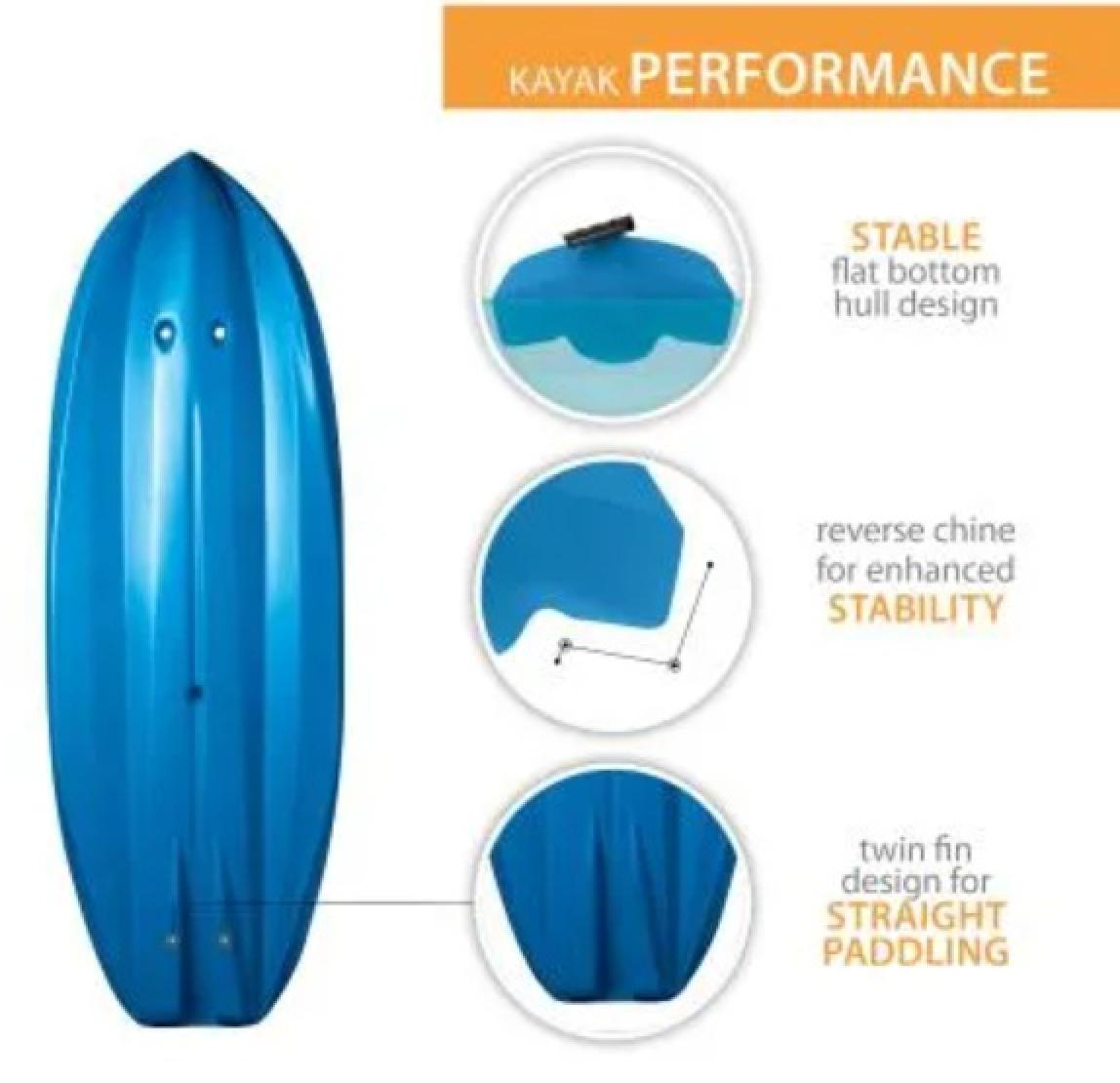 Lifetime Wave 6 Ft. Youth Kayak (Paddle Included)