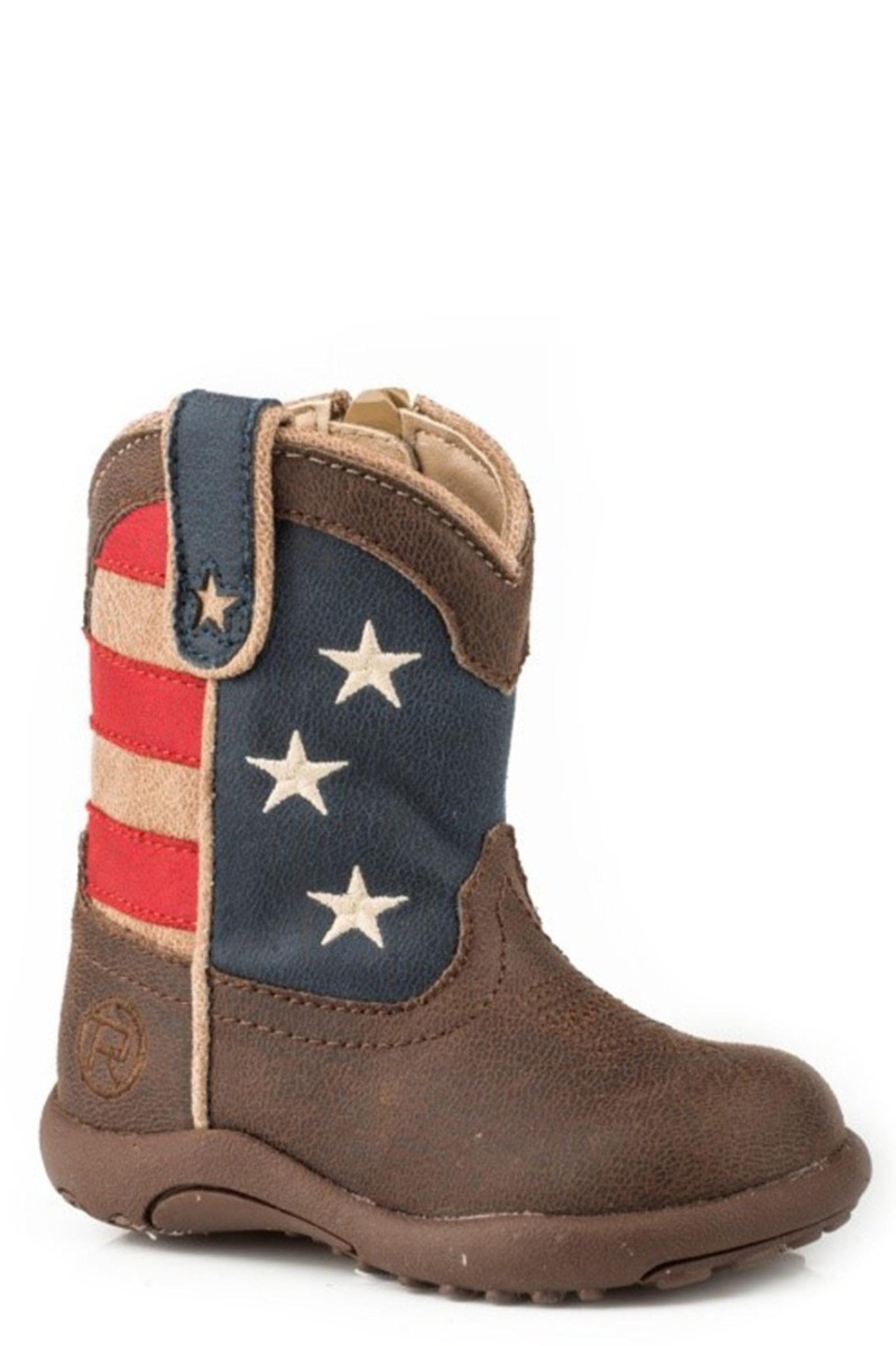Roper Infant Cowbabies American Patriot Boot