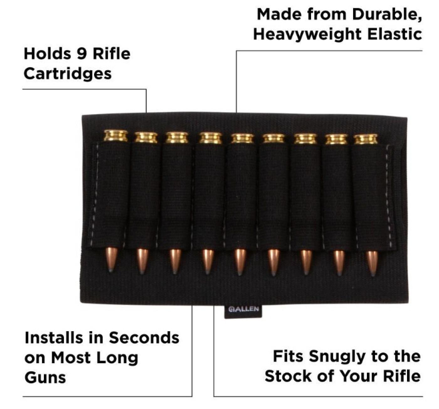 Allen Rifle Cartridge Buttstock Holder