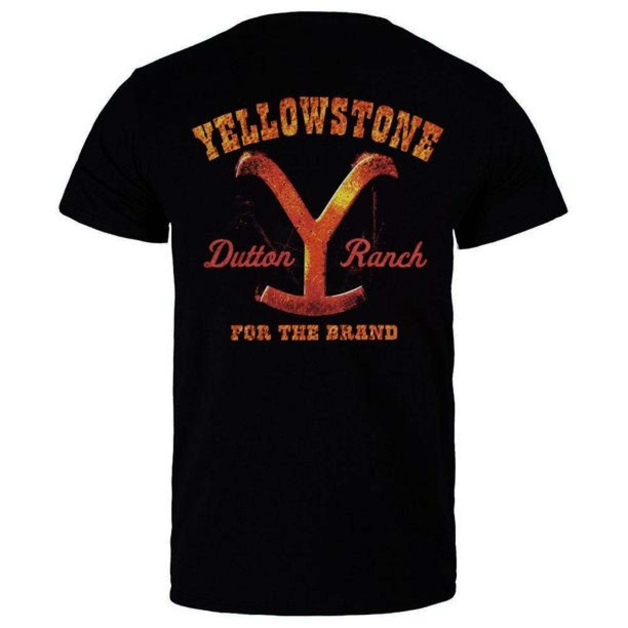 Yellowstone Men's Text Brand T-Shirt