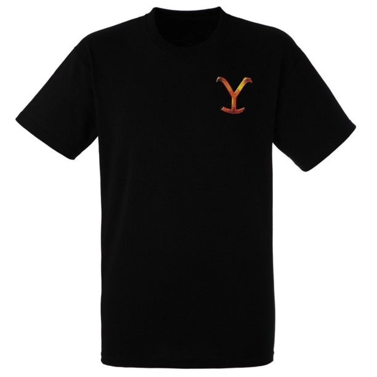 Yellowstone Men's Text Brand T-Shirt