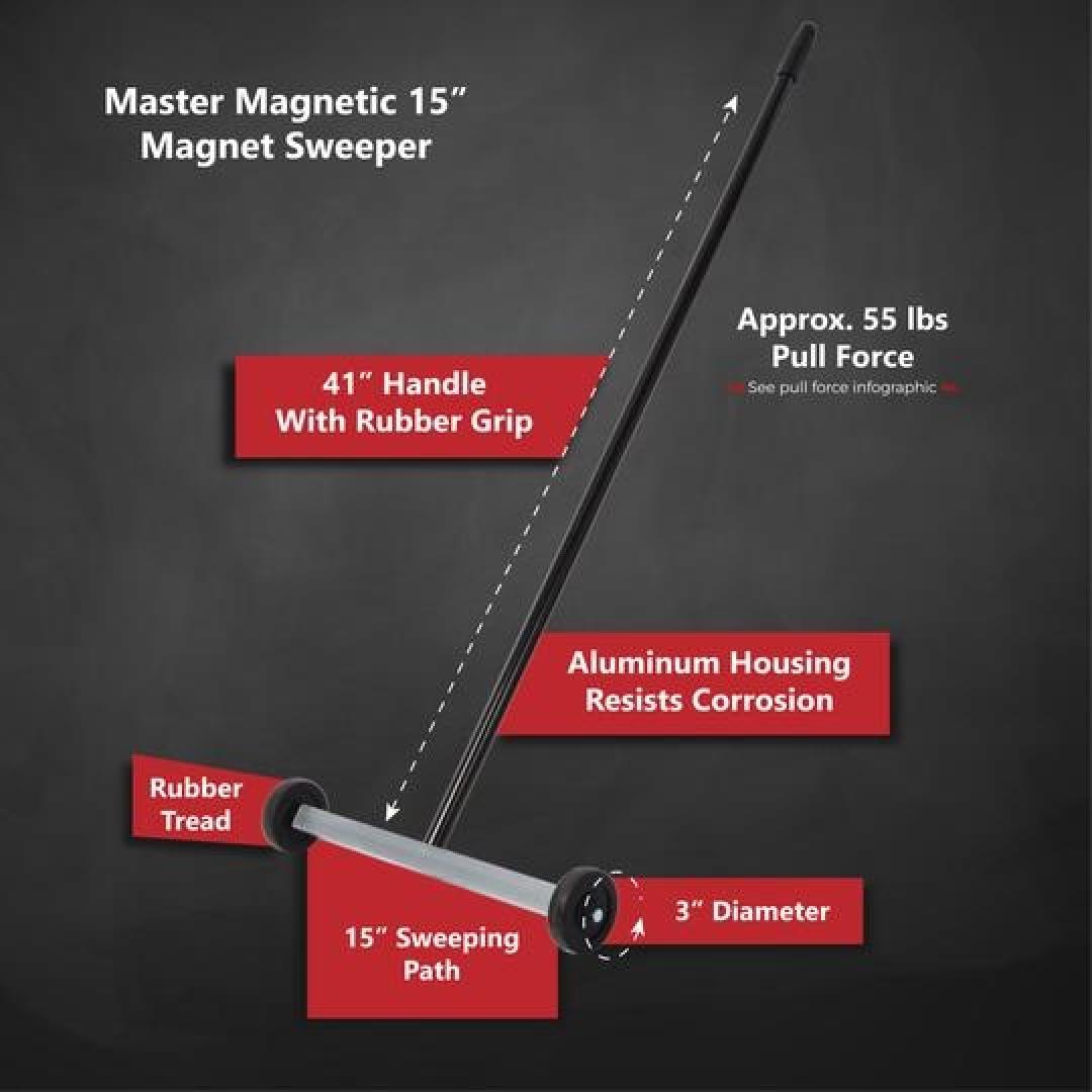 Master Magnetics Magnetic Mini Sweeper