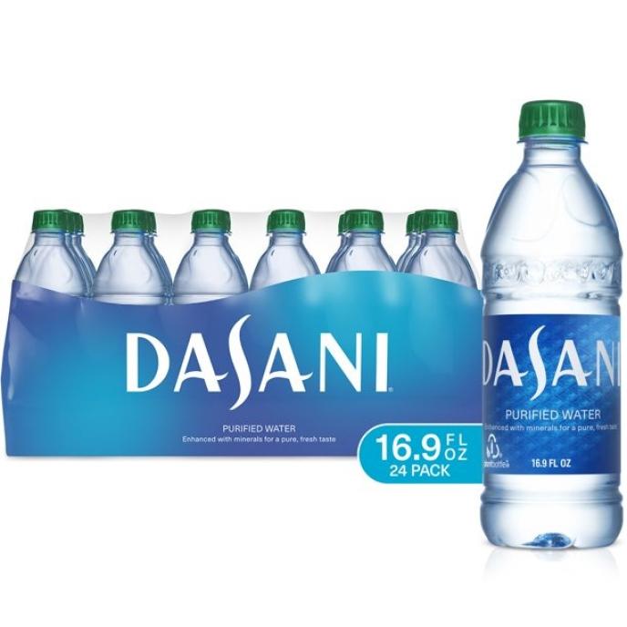 DASANI Purified Water 16.9 fl oz, 24 Pack