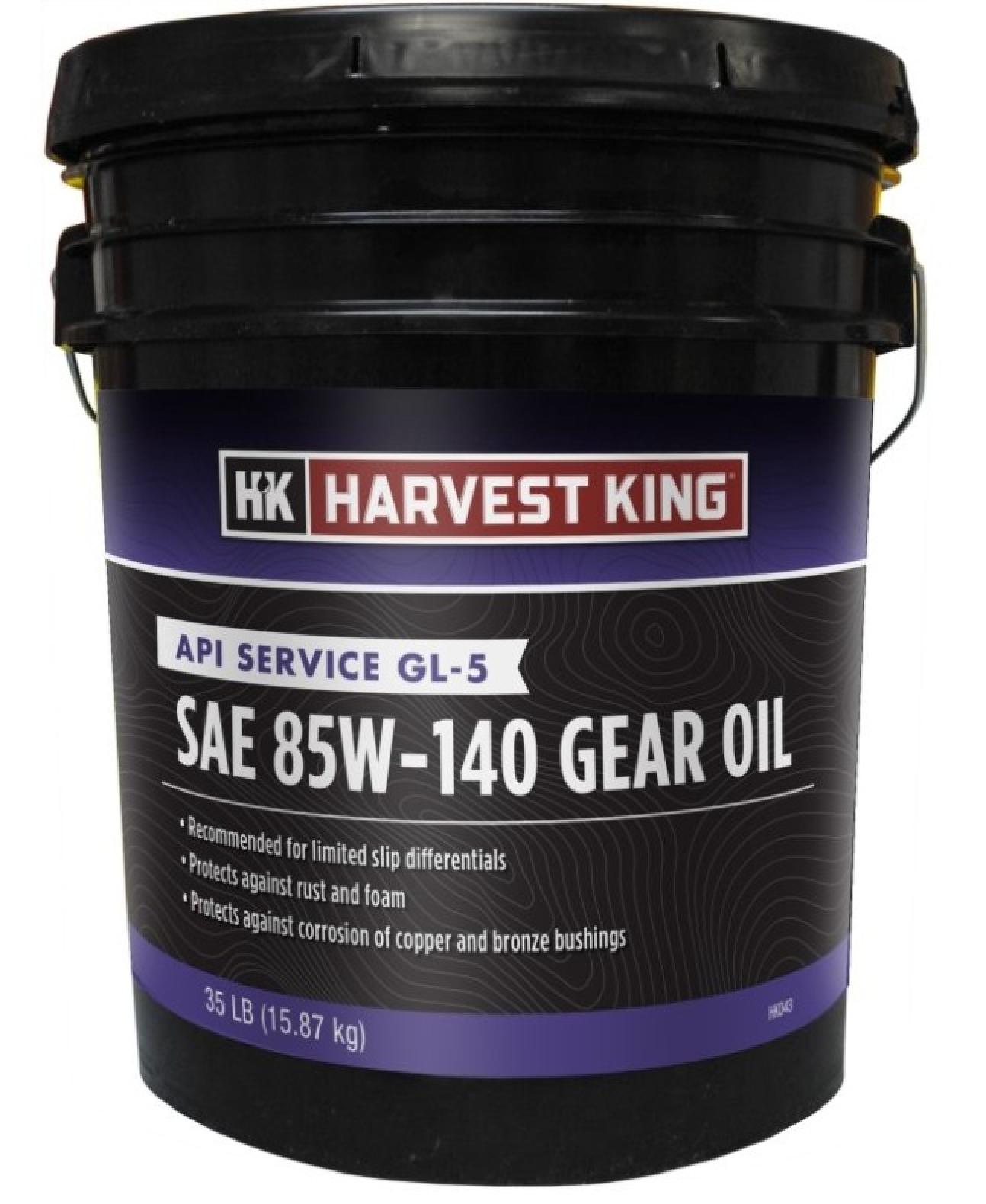 Harvest King API Service GL-5 SAE 85W-140 Gear Oil