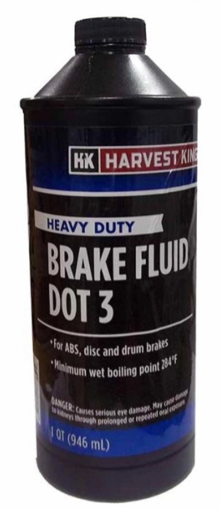 Harvest King Heavy Duty DOT 3 Brake Fluid