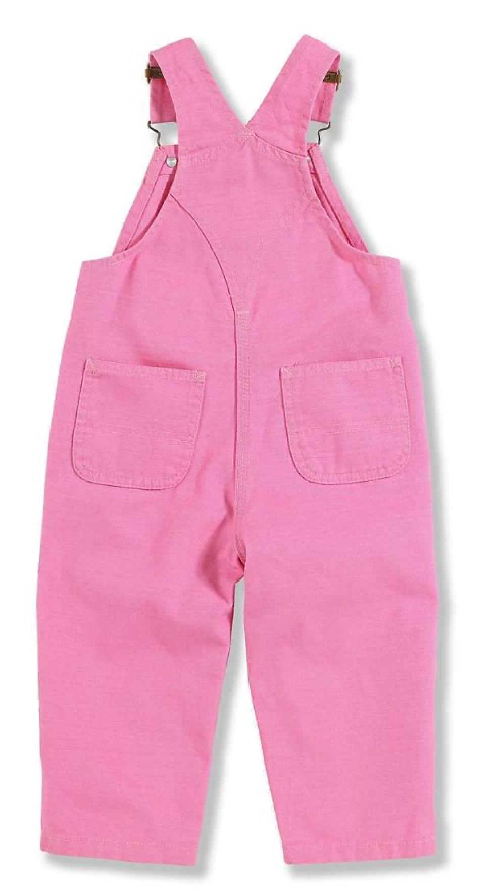 Carhartt Infant Girl's Canvas Bib Overall