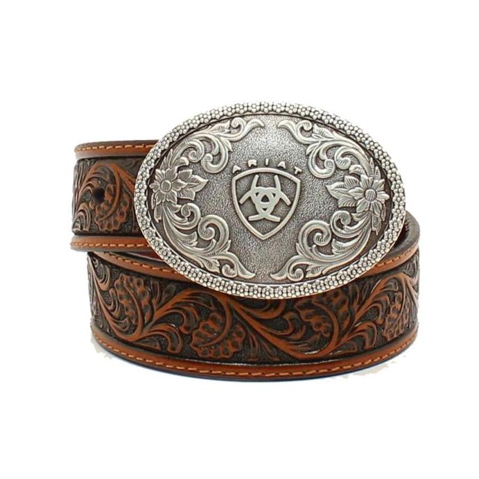 content/products/Ariat Boy's Western Tooled Belt