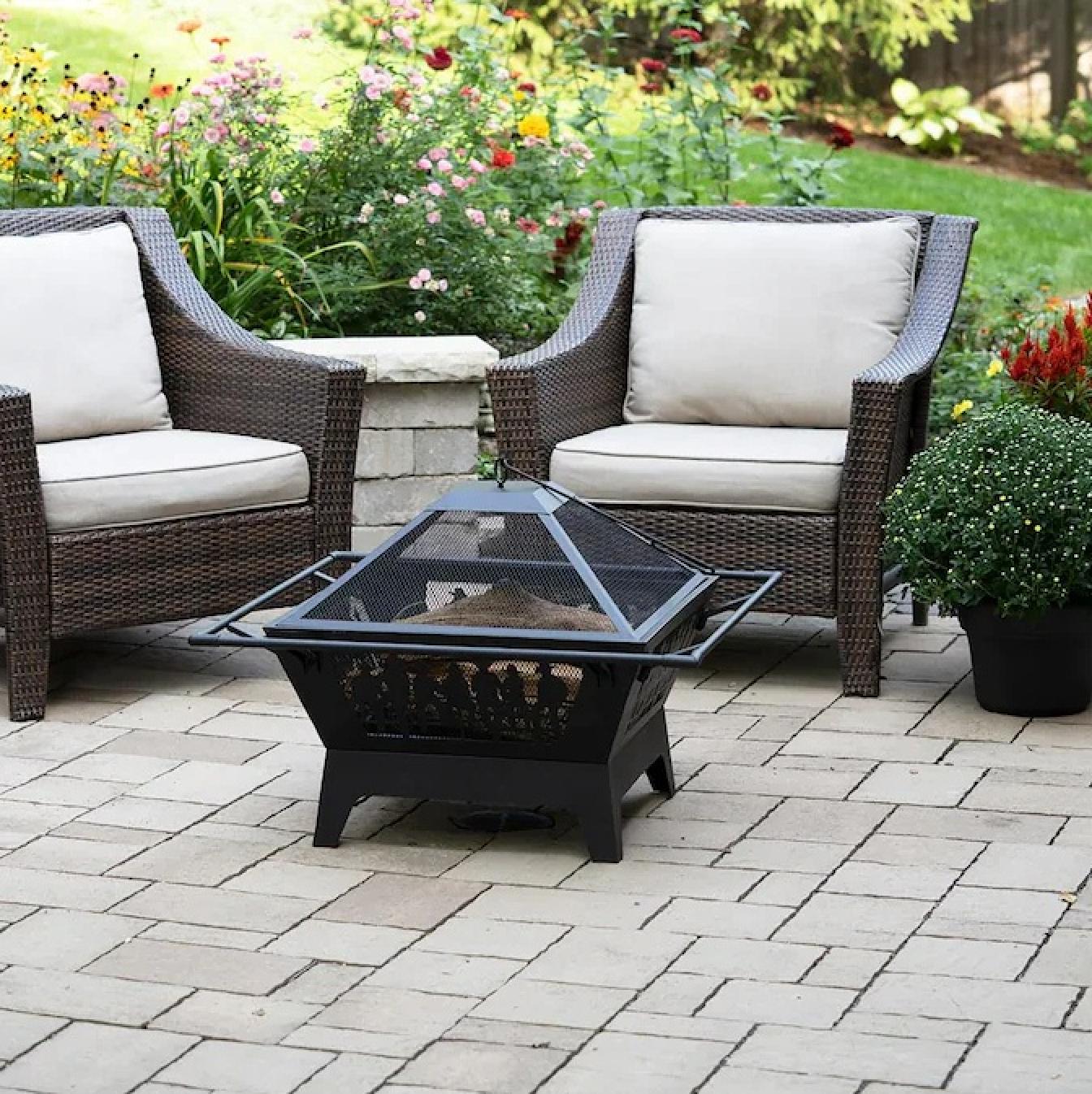 Blue Sky Outdoor Living Square Fire Pit